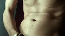 College Guy Masturbates At Home With Intense Huge Cumshot