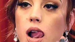 babes - alexis crystal plays with her juicy pussy then switches to her favorite dildo to make herself cum