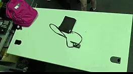 Petite tattooed blonde teen shoplifter sage fox strips and fucks big cock guard justin magnum to avoid prison