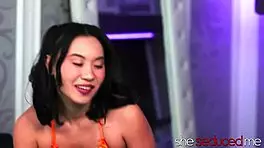 She Seduced Me: Lesbian Massage With Kissing, Clothes Ripped, Wet Pussy Licking