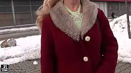 busty granny effie licks teen pussy hard!