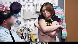 lucy foxxx's shoplifting ends in hardcore office fuck 😈