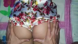 Latina Virgin Receives Large Member In Homemade Video