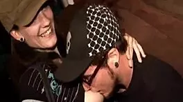 party hot babe playing billiard with friends at university