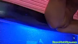 Hot Pulled Teen Fucked At The Sun Beds