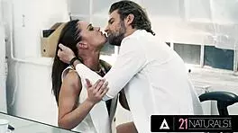 21 Naturals - Hot Brunette Alyssa Reece Feels Horny For Anal Sex At The Office