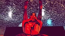 Blonde European maid provides bold service in heels and shoes.