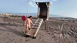 stepmom asks, wanna do nude beach photosession with me?