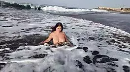 stepmom asks, wanna do nude beach photosession with me?