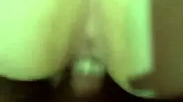 teen gets fucked on all fours, pussy and ass involved