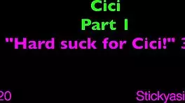 i hard suck cici on her birthday