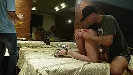 hey, the argentinian amateurs arrive for a wild group threesome session 😏