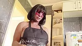 young 18+ flashing anal in homemade fitness video