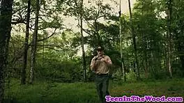 Petite Teen Girl Next Door Gets Rough Banged By Crazed Ranger