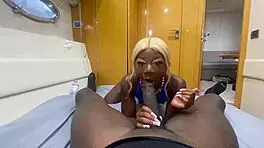 Exotic Girl Next Door Lola Black XXX Fucks Muscular Louie Small 18+'s Big Black Cock In Dorm Room