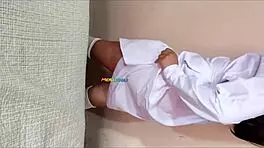 Ay mi amor, despacio es mi primera vez, colegiala inocente follada con uniforme escolar 😍