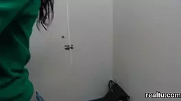 Striking Czech Teen Tempted In Mall For Pov Banging