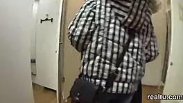 Striking Czech Teen Tempted In Mall For Pov Banging