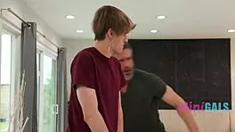 Oh No! Girlfriend Caught Fucking Roommate, But I Join Threesome!