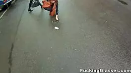 Fucking glasses - not shy to fuck on stairway rina teen 18+ porn