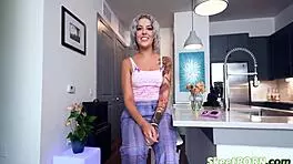 Director Fucking Shy Teen 18+ Pornstar Luna Legend Deepthroat in Church