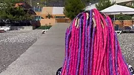 Teen Gets HARD SPANKED And CUM COVERED During Crazy Outdoor Vacation Video