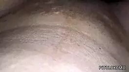 Creampie a Rica Jovencita with Big Natural Tits in College Wet Session