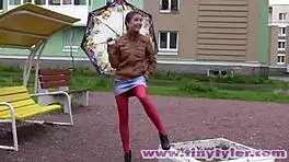 i strip off in public and finger my pussy, feeling so exposed