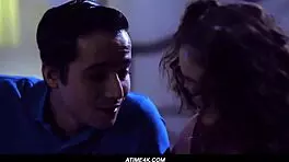 i sneak in for furtive fornication with kissing blowjob and muff diving on shaved pussy