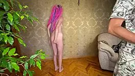 Teen Gets HARD SPANKED And CUM COVERED During Crazy Outdoor Vacation Video