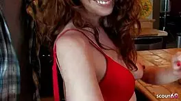 Real Redhead Ginger Teen Seduced by Older