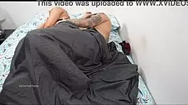 Sharing Bed With Stepbrother Leads To Unexpected Anal And Facial Cum.