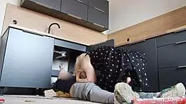 I shared a passionate moment with the plumber in my kitchen