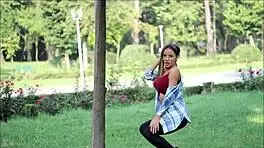 sexy teen dances big ass outdoor come join the moves 😘