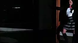 Beautiful Teen Lez Masturbates Petite Ass in Oral Tattoo Session with High Definition Babe!