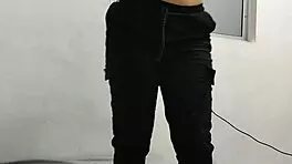 Watch this sexy Venezuelan Latina with big ass dance seductively before we fuck in my living room!