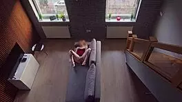 roommate caught me masturbating and i continue as he watches