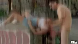 Jazmin Luv Sucks Damon's Big Cock