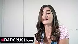 Dadcrush - Loving Stepdad Tries To Discipline Naughty Stepdaughter But Gets Horny And Fucks Her