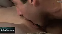 Gorgeous Brunette Girl Fucks Intensely On Bed With Horny Male