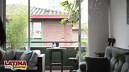 Latina Teen with Braces TAKES on Monster BWC in Casting Interview Ending in Tight Pussy Creampie