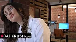 Dadcrush - Loving Stepdad Tries To Discipline Naughty Stepdaughter But Gets Horny And Fucks Her