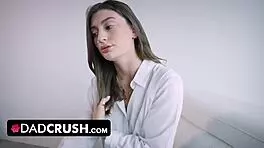 Dadcrush - Loving Stepdad Tries To Discipline Naughty Stepdaughter But Gets Horny And Fucks Her