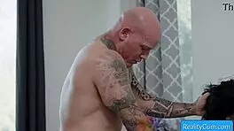 Natural Busty Teen 18+ Brunette Scarlett Alexis Gets Doggy Pounded by Derrick Pierce