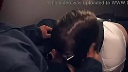 Thick Horny Slut Fucks Halloween Monster at Door