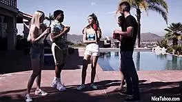 Hot Naive Teen 18+ Paige Owens Gas At The Party While Guy Fucked Her So Deep