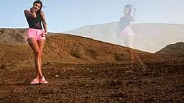 is y melena maria rya naked in the desert?