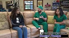 dr tampa checks mara luv at university entrance 😏