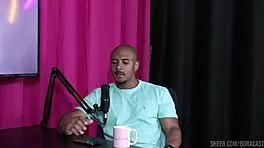 i'm lucas ferraz in bora cast with bruna carlos part 1 on sheer red