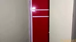 Oh man, I'm so horny - let's fuck this curvy ebony girl now they're gone for work.